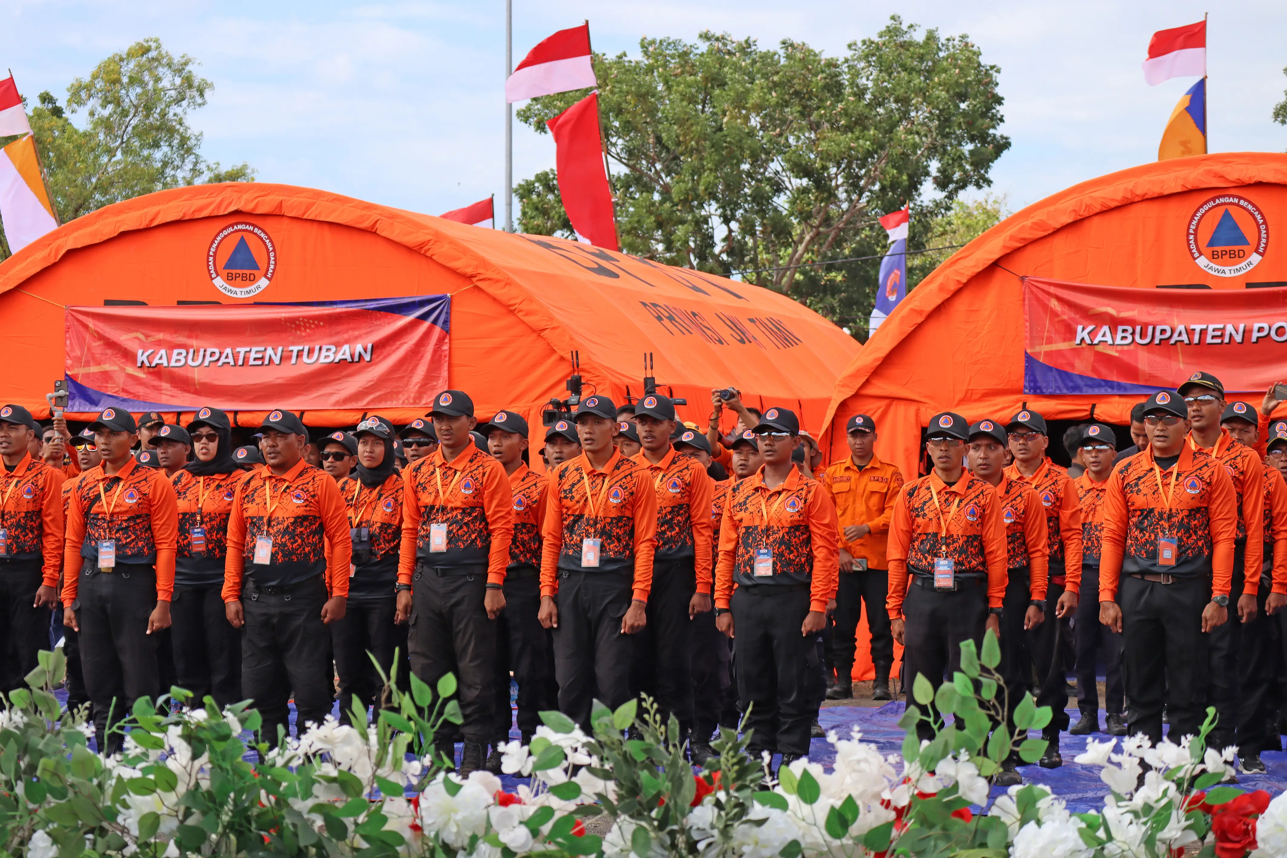 Bencana yang berhubungan dengan musim kemarau menjadi salah satu fokus dalam sarasehan ini. Sebab, beberapa daerah di Jawa Timur telah mengalami kekeringan. Kegiatan ini digelar agar ada sinergi dan kolaborasi, sehingga antarkabupaten dan kota nantinya bisa saling melengkapi dan membantu satu sama lain, Minggu (14/7).